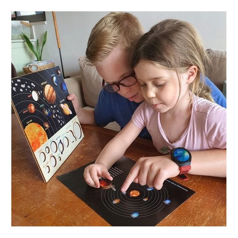 Solar System & Planets Educational Wooden Puzzle