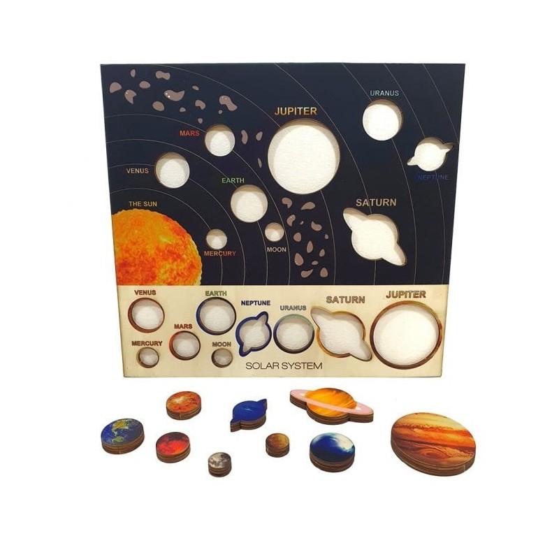 Solar System & Planets Educational Wooden Puzzle