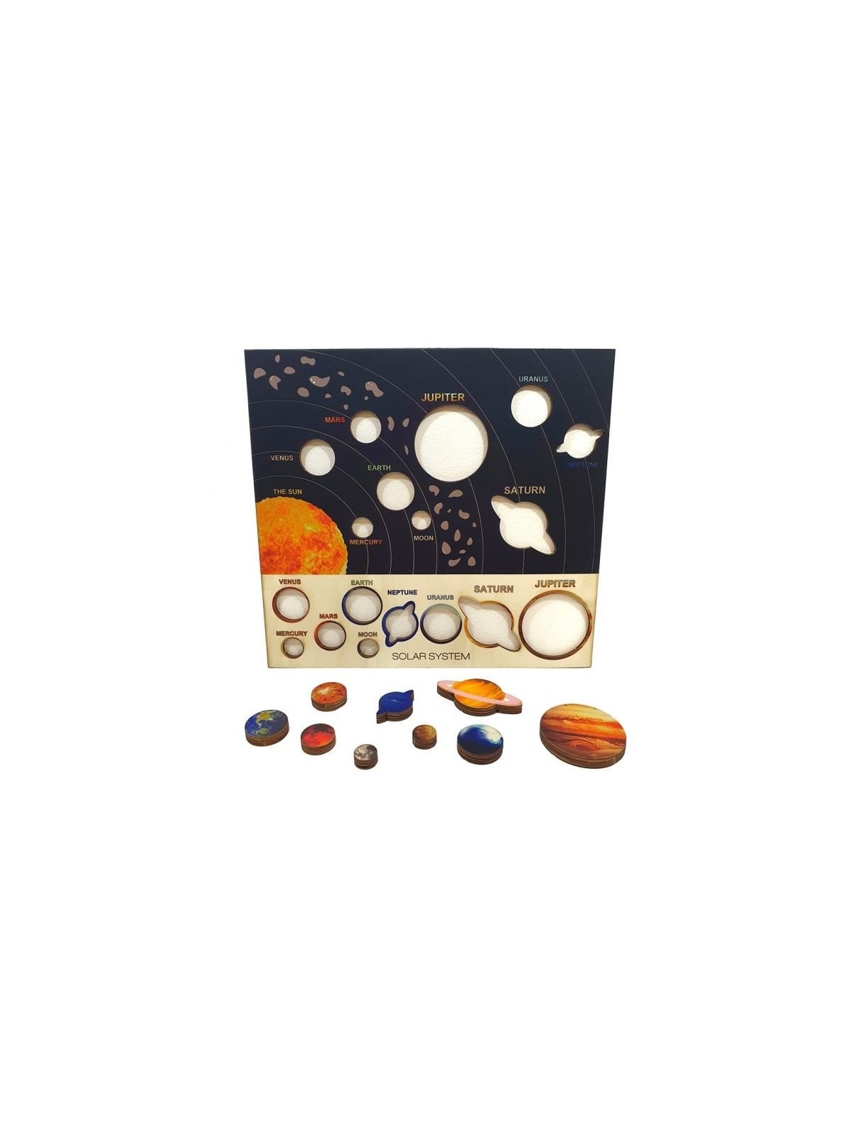 Solar System & Planets Educational Wooden Puzzle