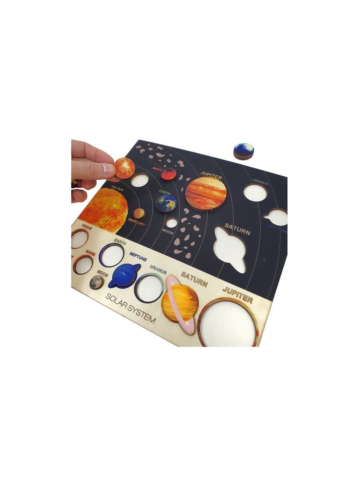 Solar System & Planets Educational Wooden Puzzle