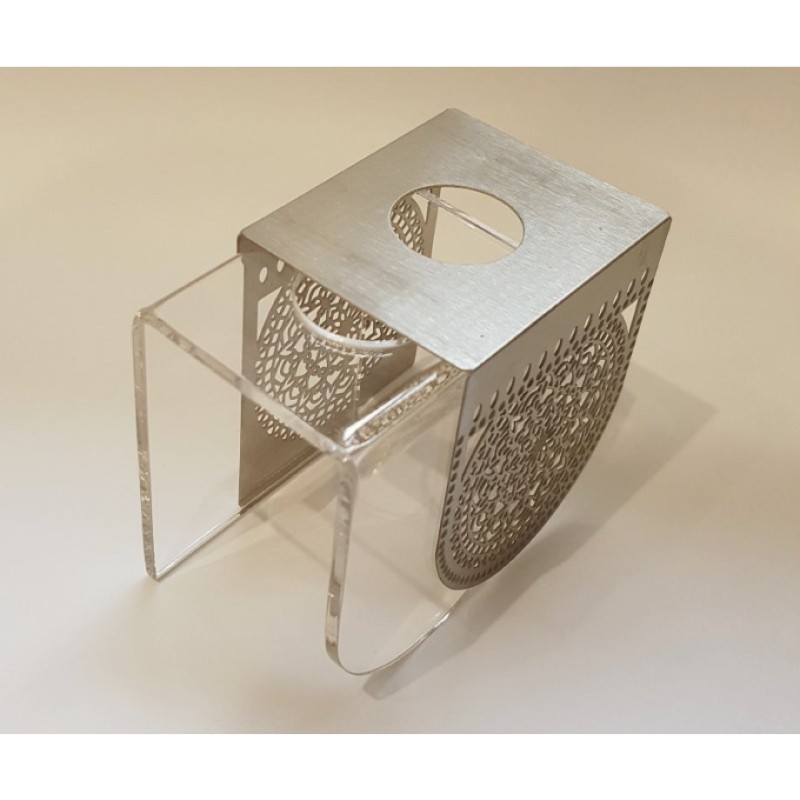 Dorit Judaica Delicate Filigree Lace Design Cand... | Shabbat by Dorit