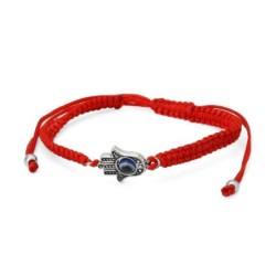 Red String Bracelet with Hamsa (Kabbalah)
