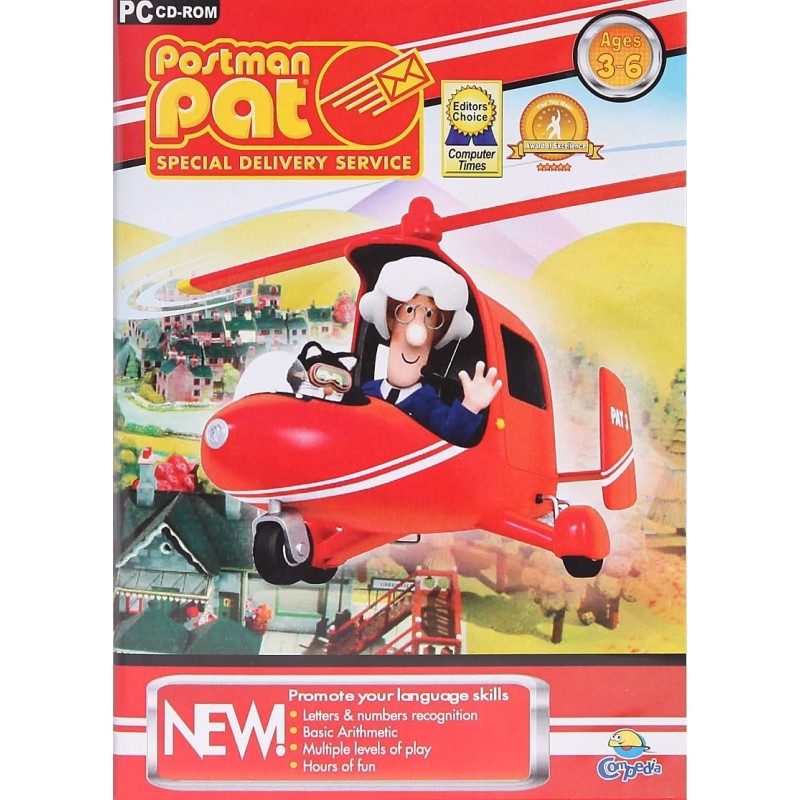 Postman Pat. Fun games to promote your language skills (Windows)