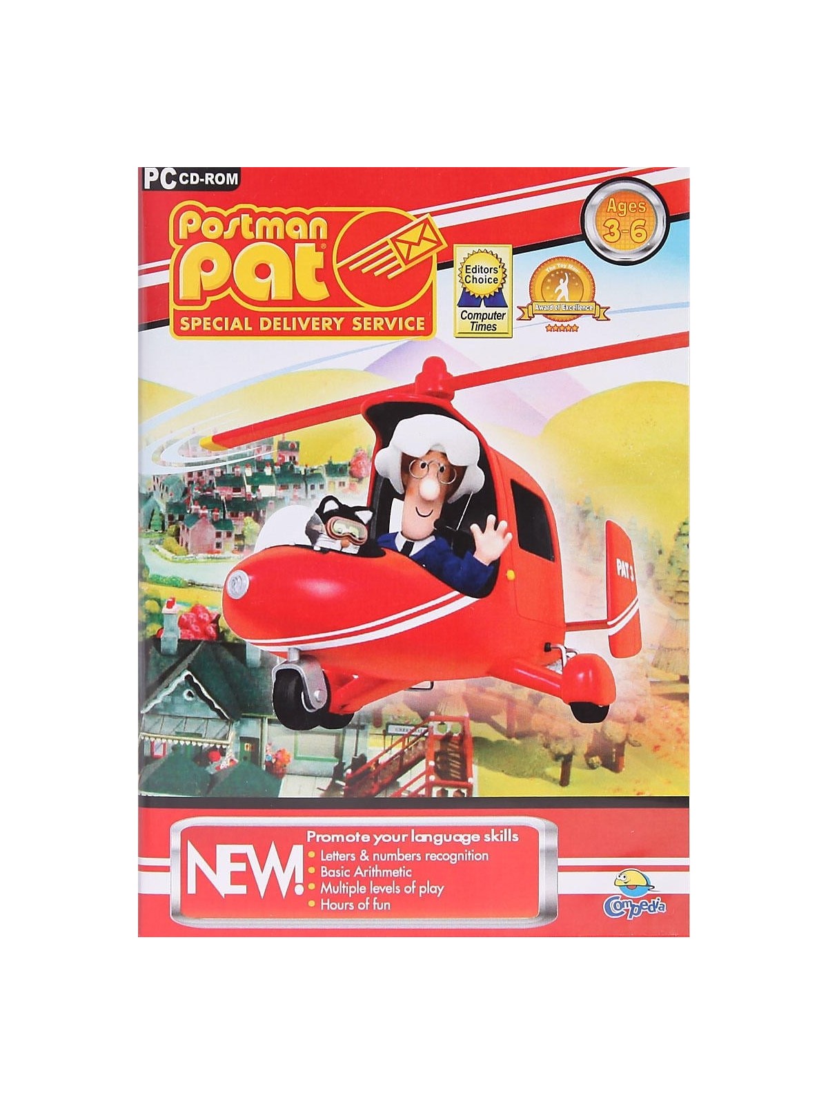 Postman Pat. Fun games to promote your language skills (Windows)