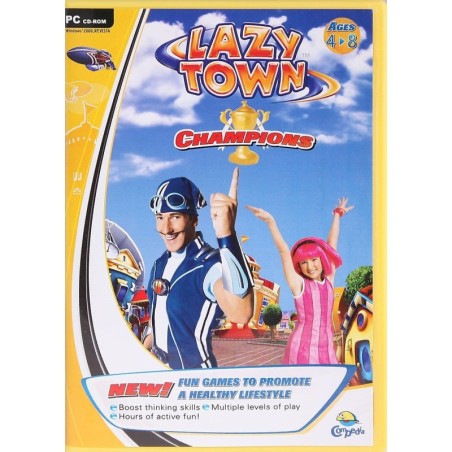 Lazy Town: Champions. Fun games to promote a healthy lifestyle (Window