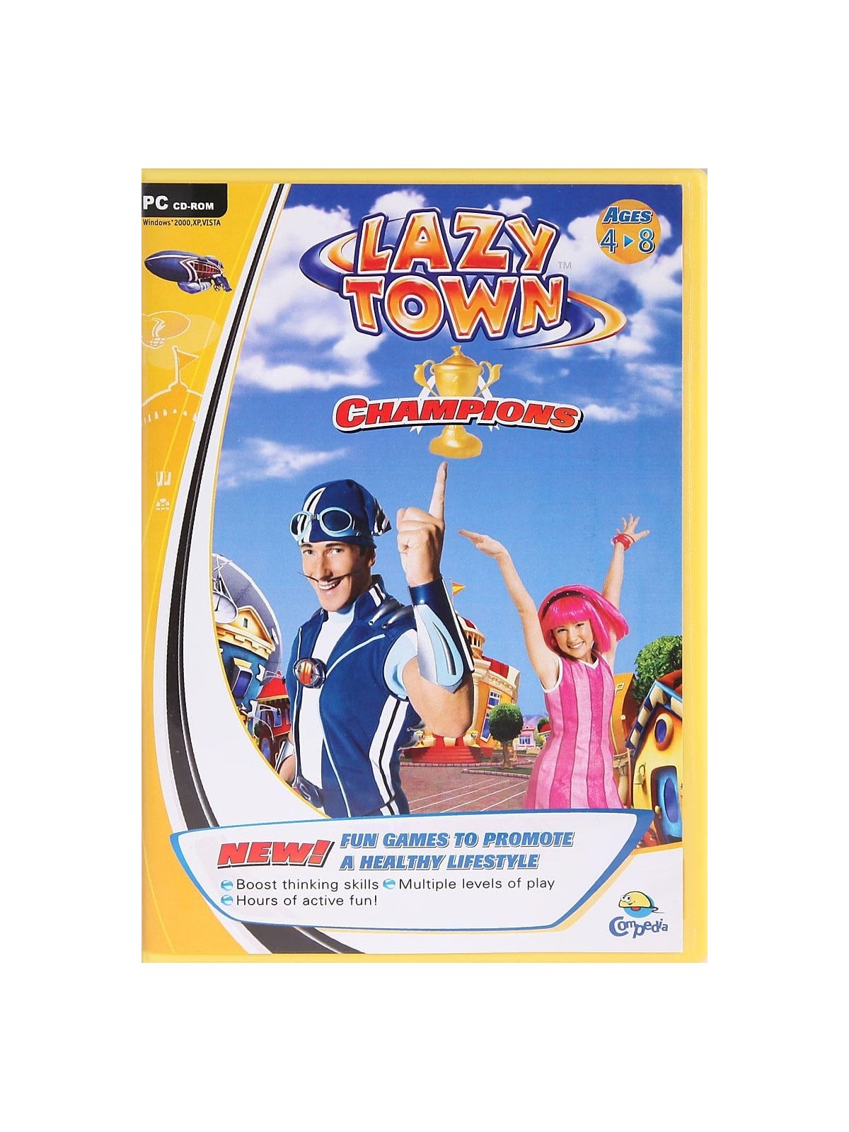 Lazy Town: Champions. Fun games to promote a healthy lifestyle (Window