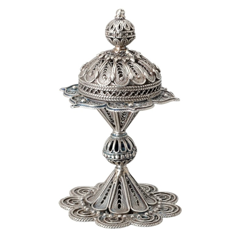 Sterling Silver Royal Persian Besamim Spice Box