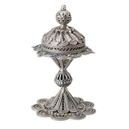 Sterling Silver Royal Persian Besamim Spice Box