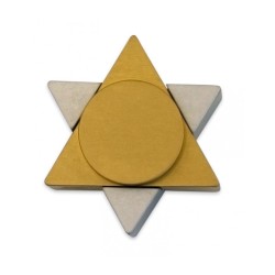 Avner Agayof Anodized Aluminum Travel Shab... | Candlesticks by Agayof