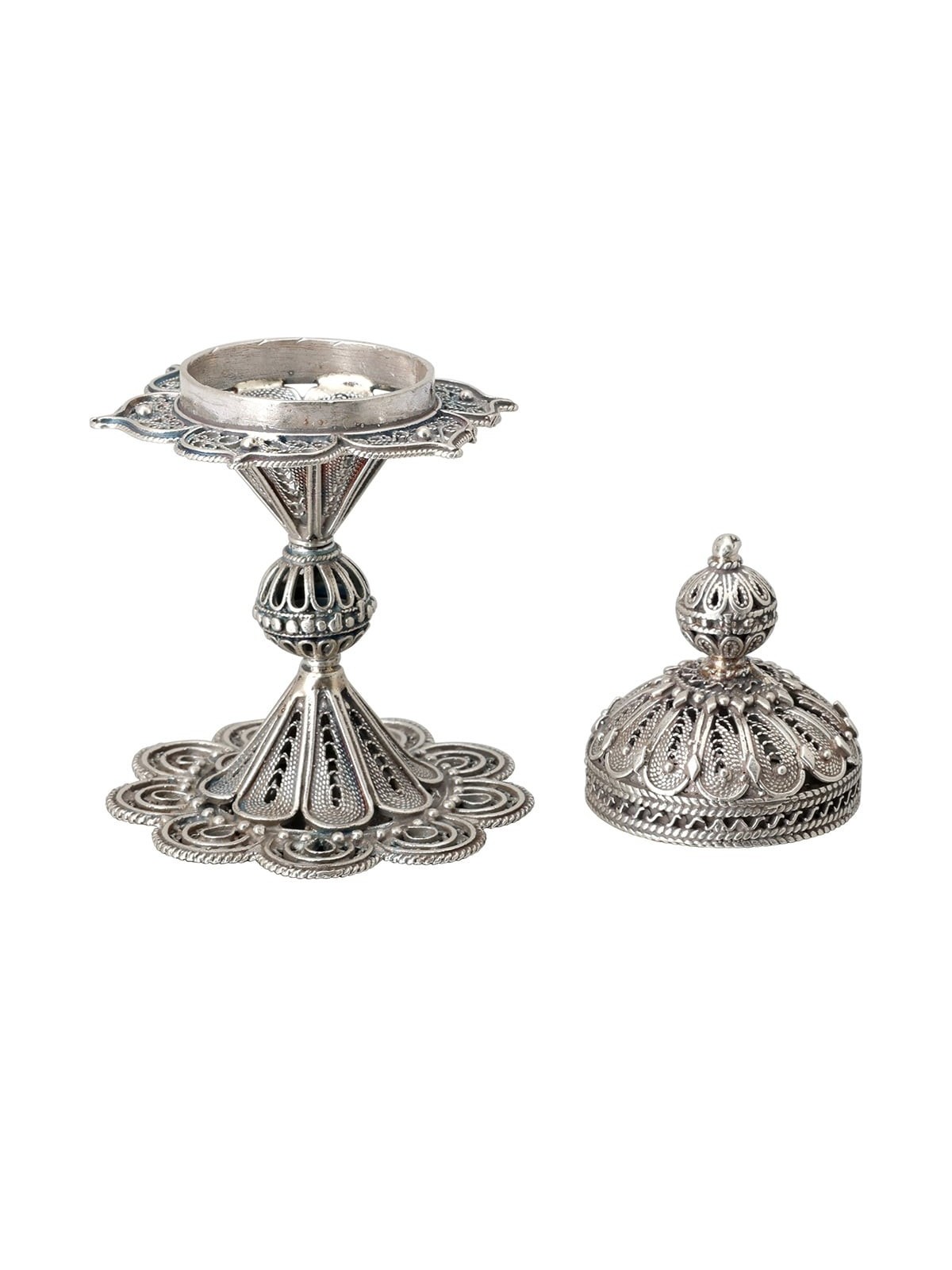 Sterling Silver Royal Persian Besamim Spice Box
