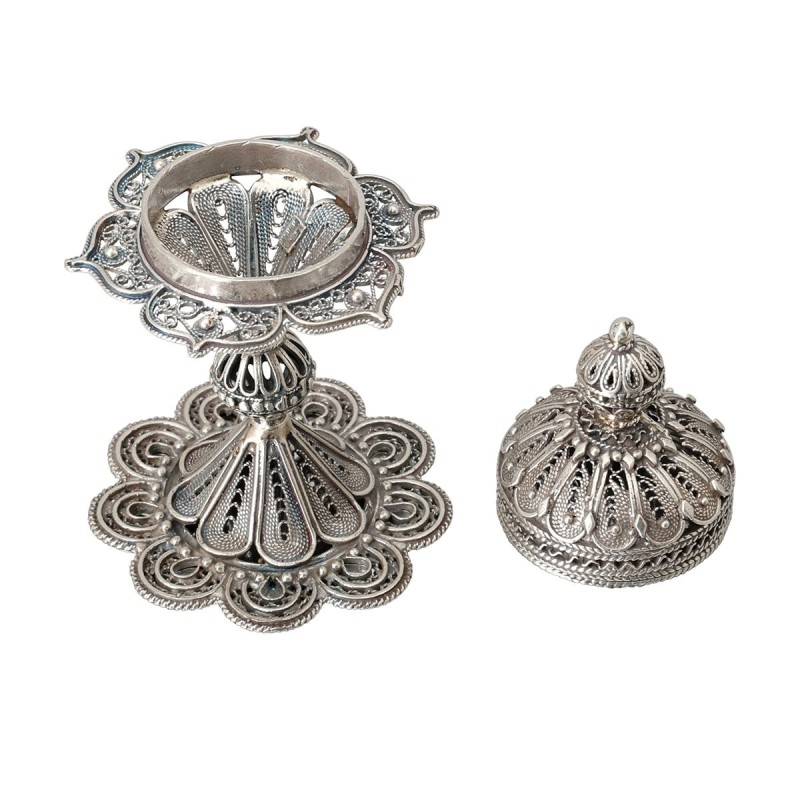Sterling Silver Royal Persian Besamim Spice Box