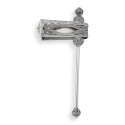 Traditional Yemenite Art Elegant Sterling Silver Filigree Purim Grogge