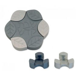 Avner Agayof Anodized Aluminum Travel Cand... | Candlesticks by Agayof