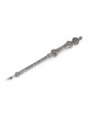 Traditional Yemenite Art Large Handcrafted Sterling Silver Filigreed Y