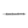 Traditional Yemenite Art Handcrafted Sterling Silver Torah Pointer Wit
