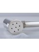Bier Judaica 925 Sterling Silver Hammer Salt Shaker - Pearls Design
