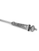 Traditional Yemenite Art Grand Handcrafted Sterling Silver Yad (Torah