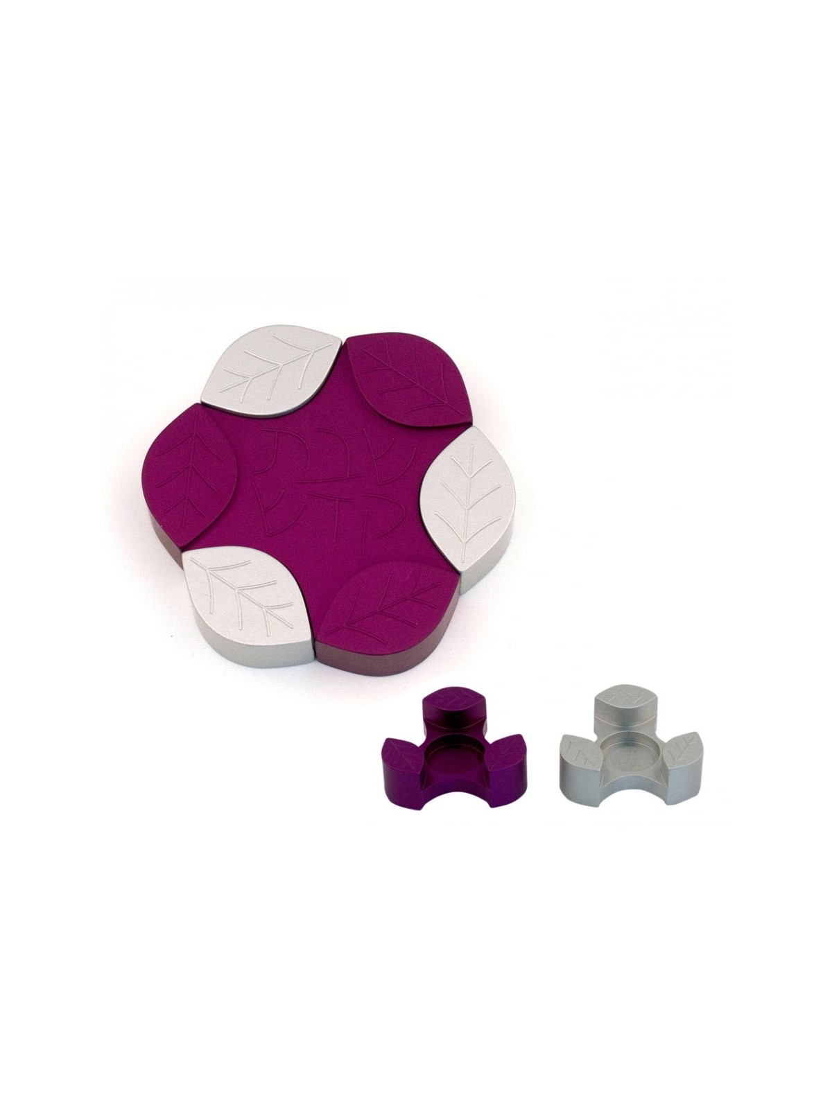 Avner Agayof Anodized Aluminum Travel Cand... | Candlesticks by Agayof