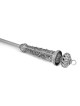 Traditional Yemenite Art Grand Handcrafted Sterling Silver Yad (Torah