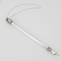 Bier Judaica 925 Sterling Silver Torah Pointer