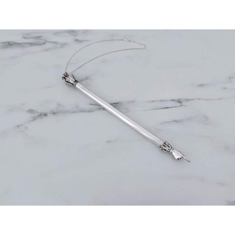 Bier Judaica 925 Sterling Silver Torah Pointer