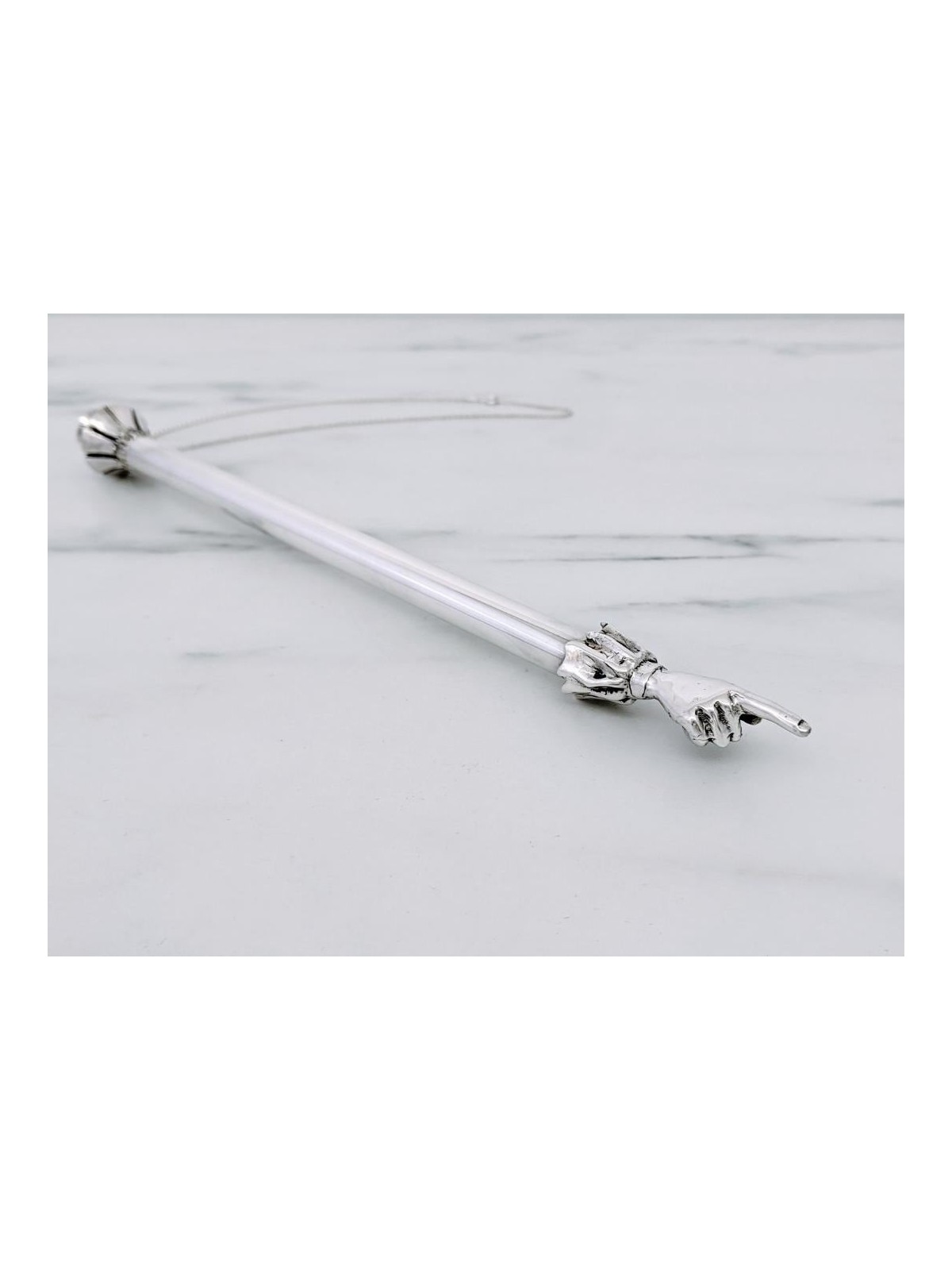 Bier Judaica 925 Sterling Silver Torah Pointer
