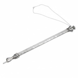 Bier Judaica 925 Sterling Silver Hammered Torah Pointer