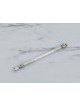 Bier Judaica 925 Sterling Silver Hammered Torah Pointer