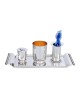 Bier Judaica 925 Sterling Silver Handcrafted Havdalah Set With Pearl M