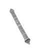 Shoham Yemenite Art Handcrafted Long Sterling Silver Mezuzah Case with