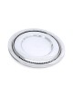 Handcrafted Sterling Silver Plate For Kiddush Cup With Pearl Design By
