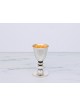Bier Judaica 925 Sterling Silver 'Pita' Kiddush Cup