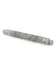 Dorit Judaica Floral Mandala with Pomegranates Slim Mezuzah Case with