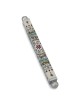 Dorit Judaica Floral Mandala with Pomegranates Slim Mezuzah Case with