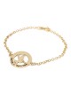 Double Thickness Silver Personalized Dove Bracelet for Mom