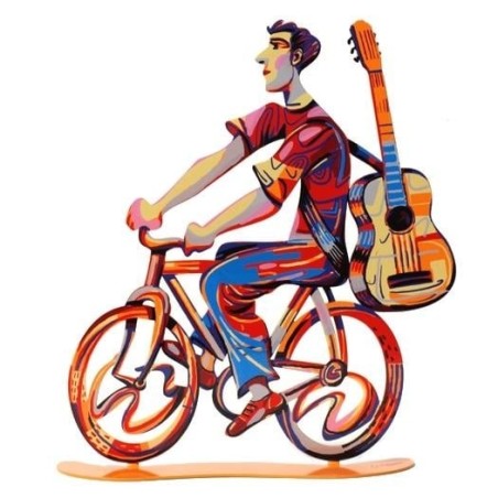 David Gerstein Signed Sculpture - Troubadour