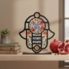 Dorit Judaica Blessings and Pomegranate Desk Hamsa
