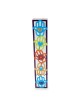 Dorit Judaica Large Acrylic Mezuzah Case With Colorful Hamsa Design