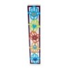 Dorit Judaica Large Acrylic Mezuzah Case With Colorful Hamsa Design