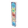 Dorit Judaica Large Acrylic Mezuzah Case With Colorful Hamsa Design