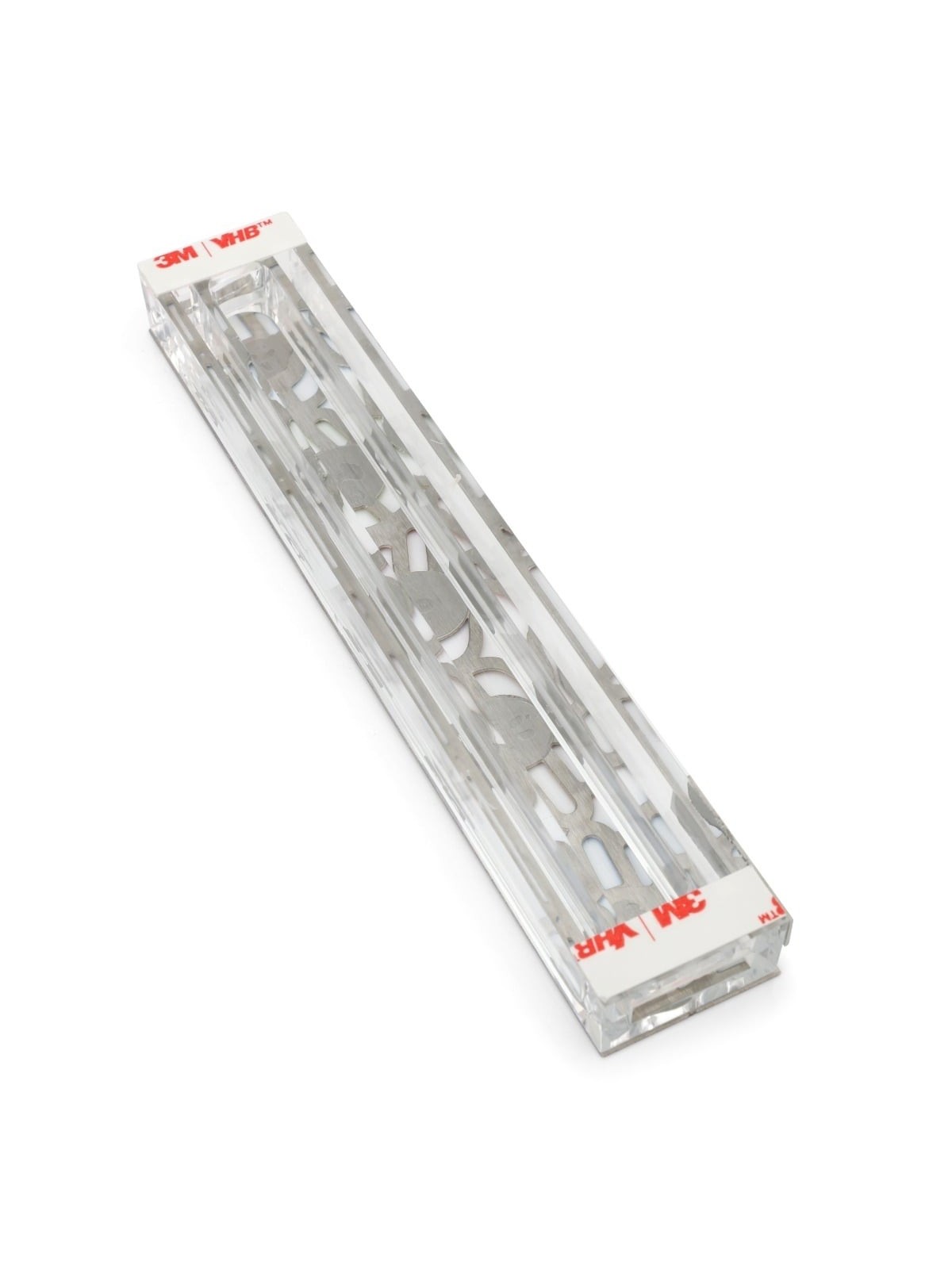 Dorit Judaica Large Acrylic Mezuzah Case With Colorful Hamsa Design