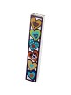 Dorit Judaica Large Acrylic Mezuzah Case With Colorful Hamsa Design