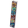 Dorit Judaica Large Acrylic Mezuzah Case With Colorful Hamsa Design