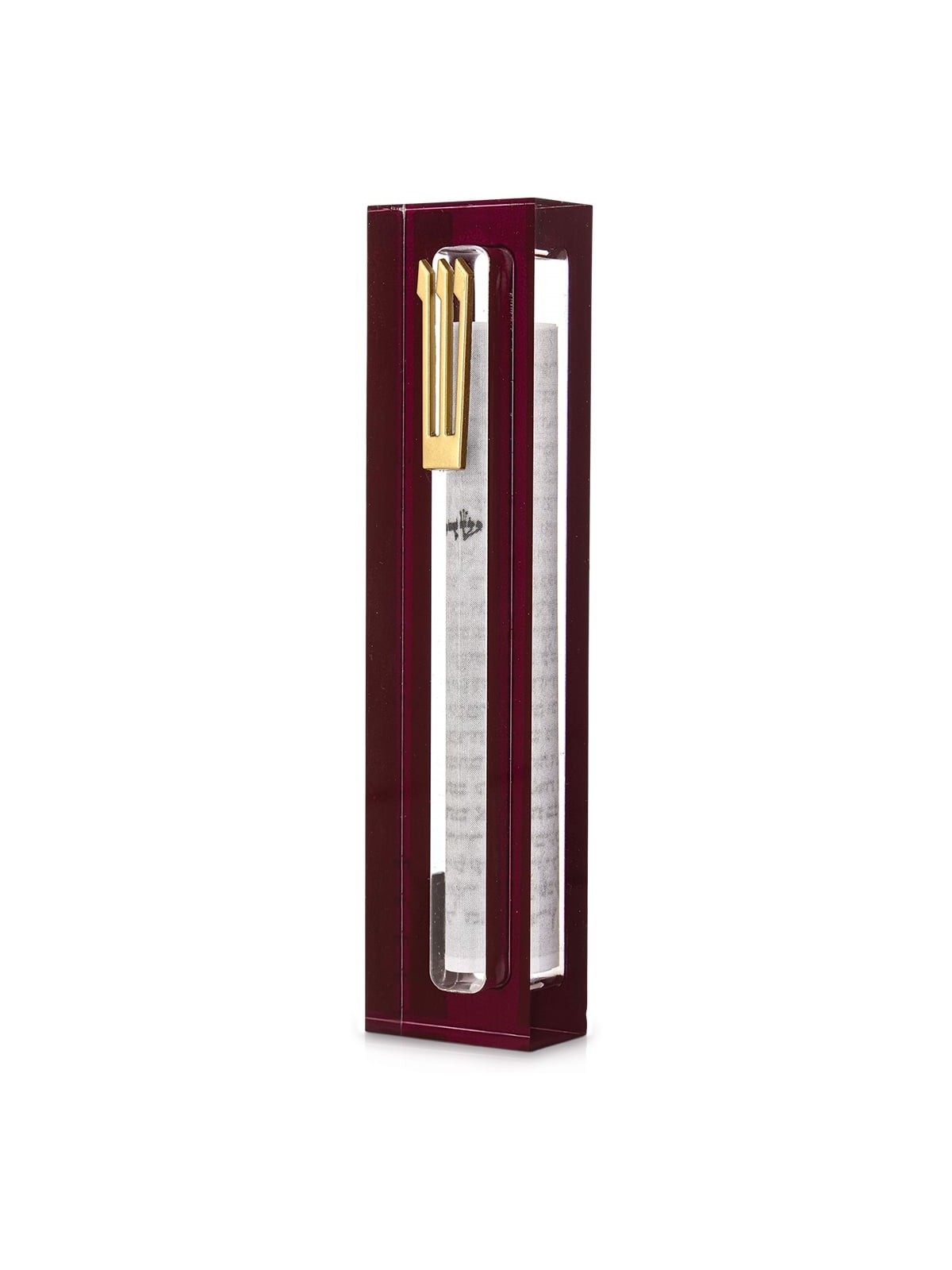 Dorit Judaica Colored Plexiglass Mezuzah Display Case