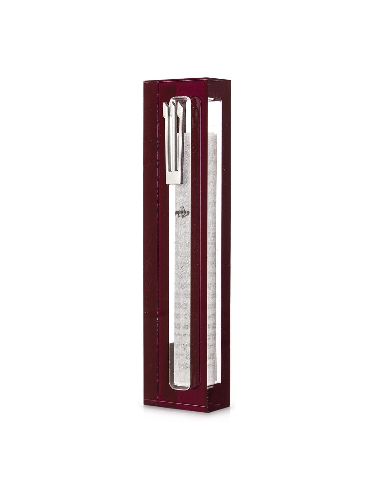Dorit Judaica Colored Plexiglass Mezuzah Display Case