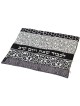 Black and White Mixed Patterned Plata Cover (Blech Cover)