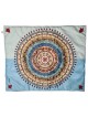 Dorit Judaica Plata Cover (Blech Cover) - Multicolored Pomegranate Man