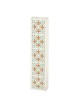Dorit Judaica Acrylic Mezuzah Case with Aluminum Front - White Flowers