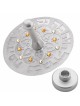 Dorit Judaica Stainless Steel & Swarovski Stones Dreidel - A Great Mir