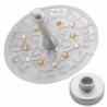 Dorit Judaica Stainless Steel & Swarovski Stones Dreidel - A Great Mir